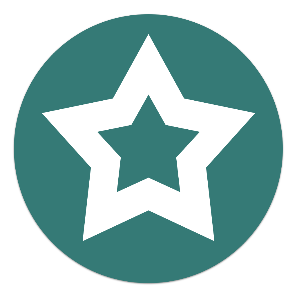 Letter Star Logo